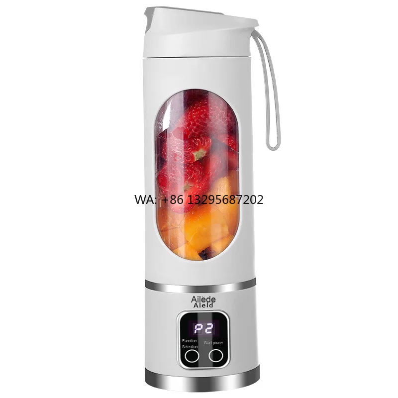 

Portable Mini Juice Machine Multi-Functional Fruit Juicer Stainless Steel Blade Electric Fried Juice Cup USB Cars