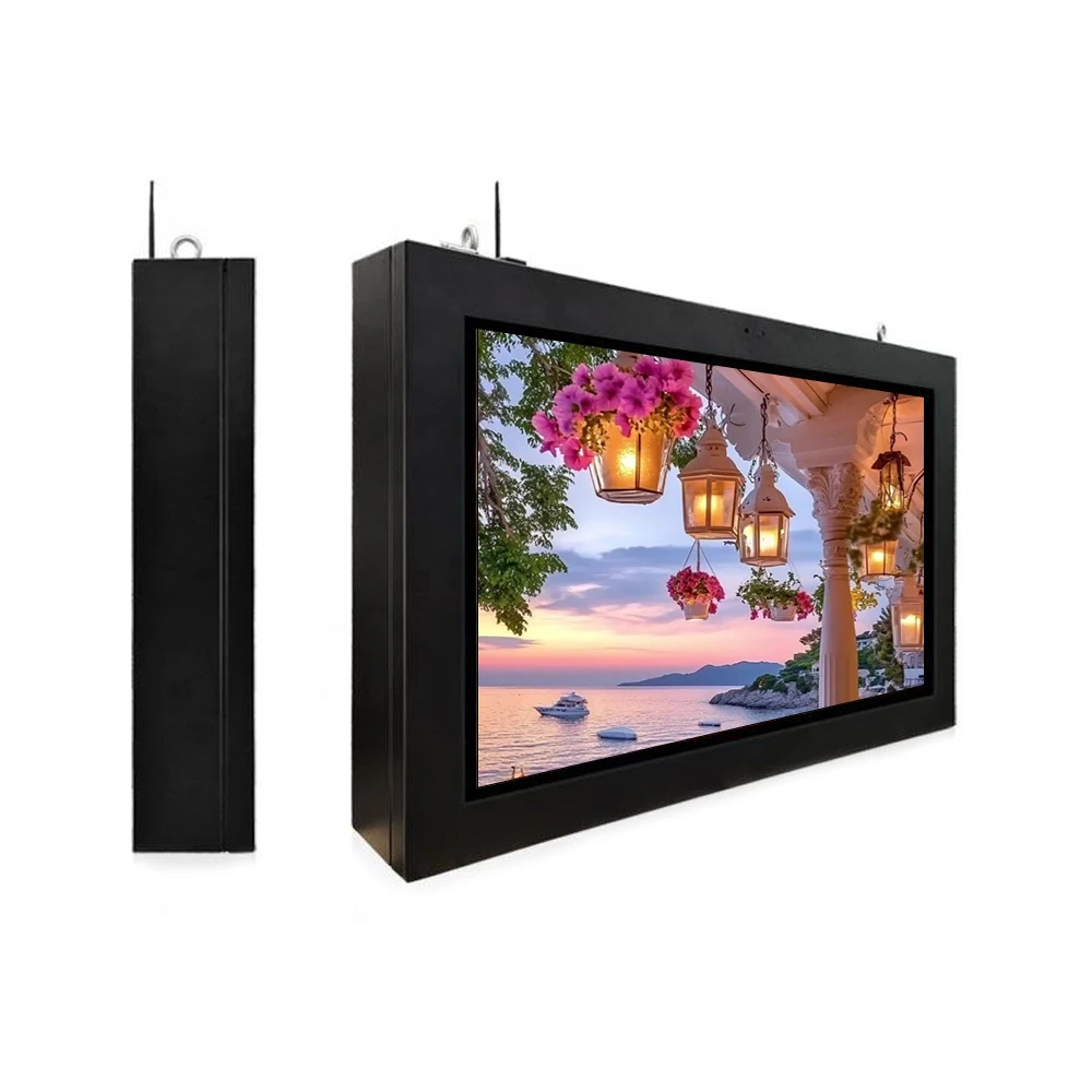 

43" Outdoor Sunlight Readable All-Weather 2500 Nits High Brightness LCD Advertising Display Digital Signage Kiosk (OEM)