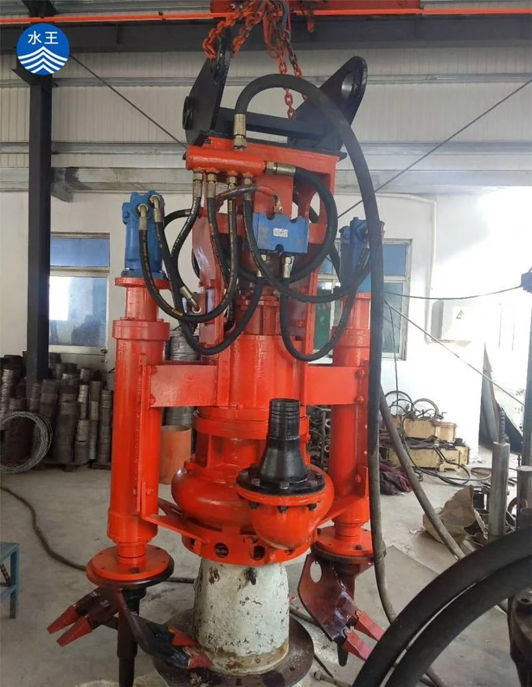 Hydraulic Submersible Dry Sand Dredging Transfer Pump For Excavator