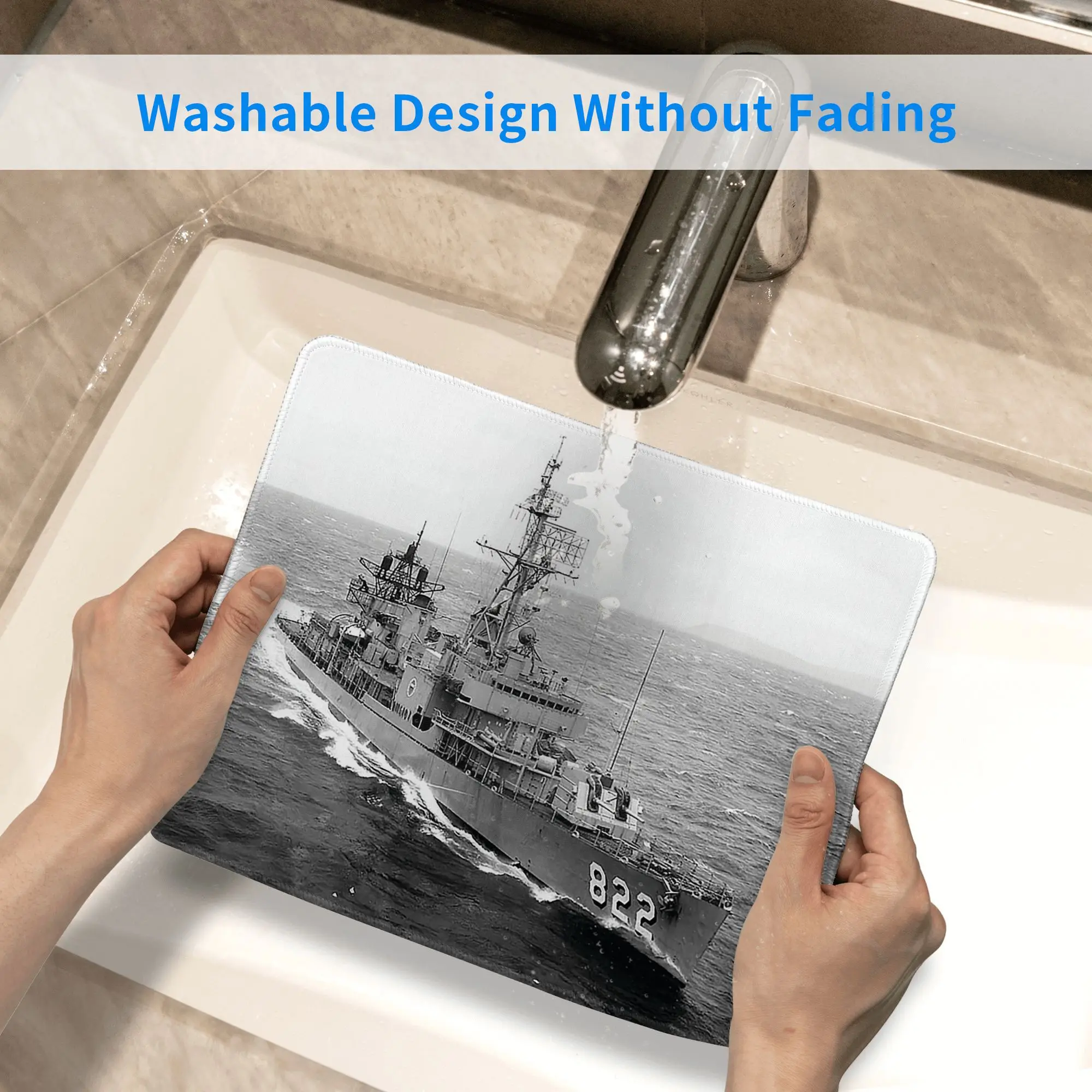 USS ROBERT H. MCCARD (DD-822) SHIP'S STOR マウスパッド コンピュータ キーボード マウス マット ゲーマー PC ラップトップ デスク マット オフィス テーブル マット