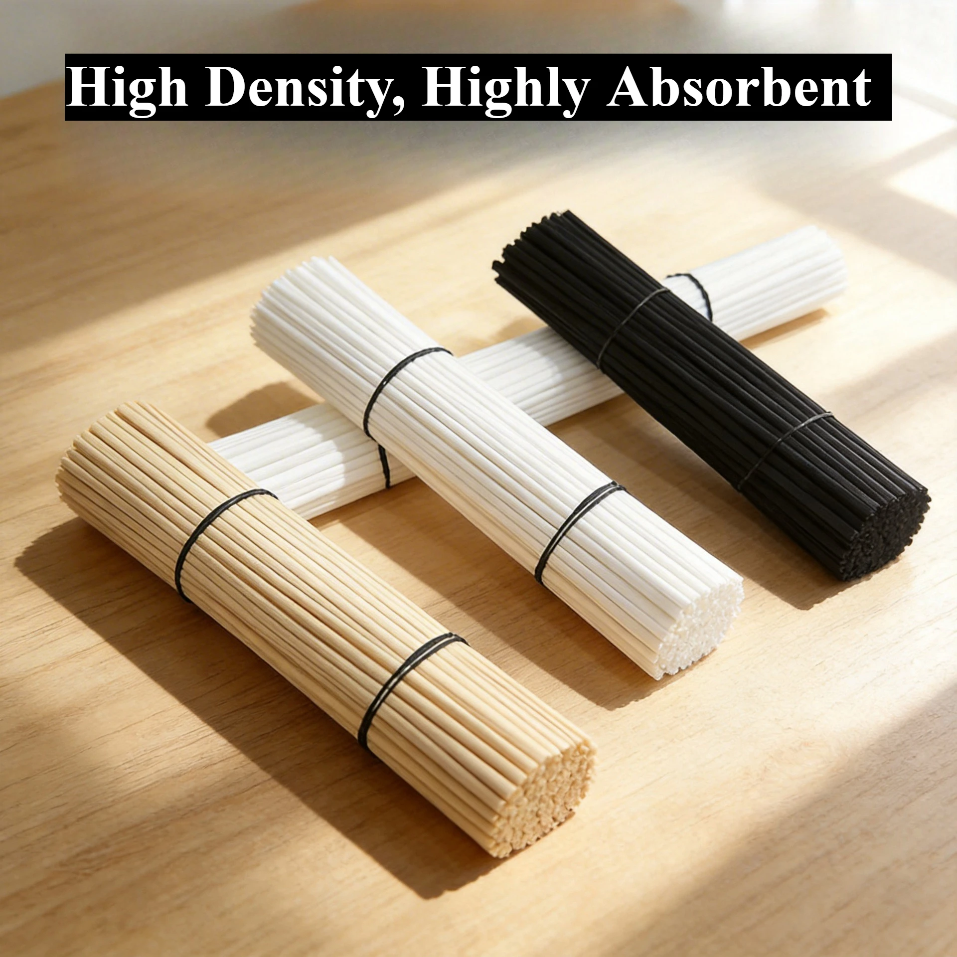 50/100/500 pcs Home and Hotel Aromatherapy Diffuser Sticks: High-Density, Highly Absorbent Essential Oil Diffuser Sticks