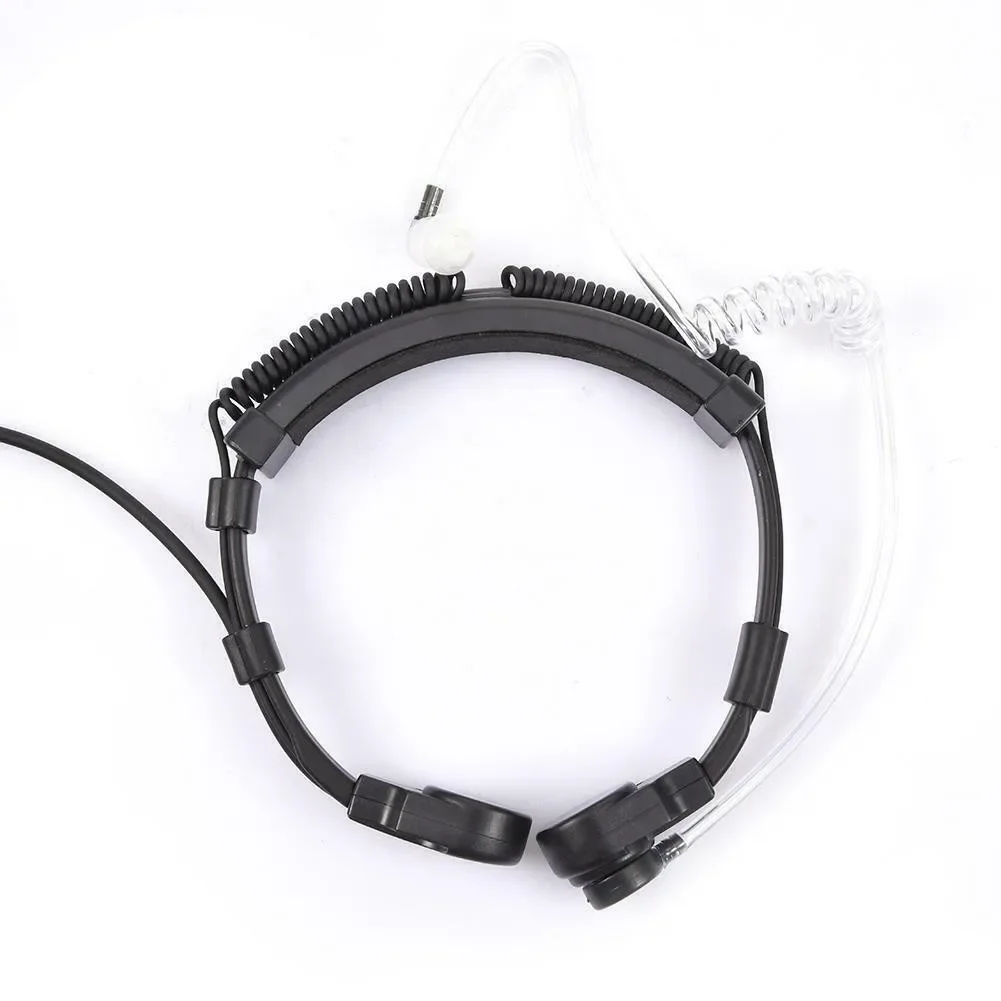 Radio Baofeng UV-9R Plus Telescopic Throat Vibration Mic Earpiece Headset for UV-XR UV-XS GT-3WP UV-82WP Walkie Talkie