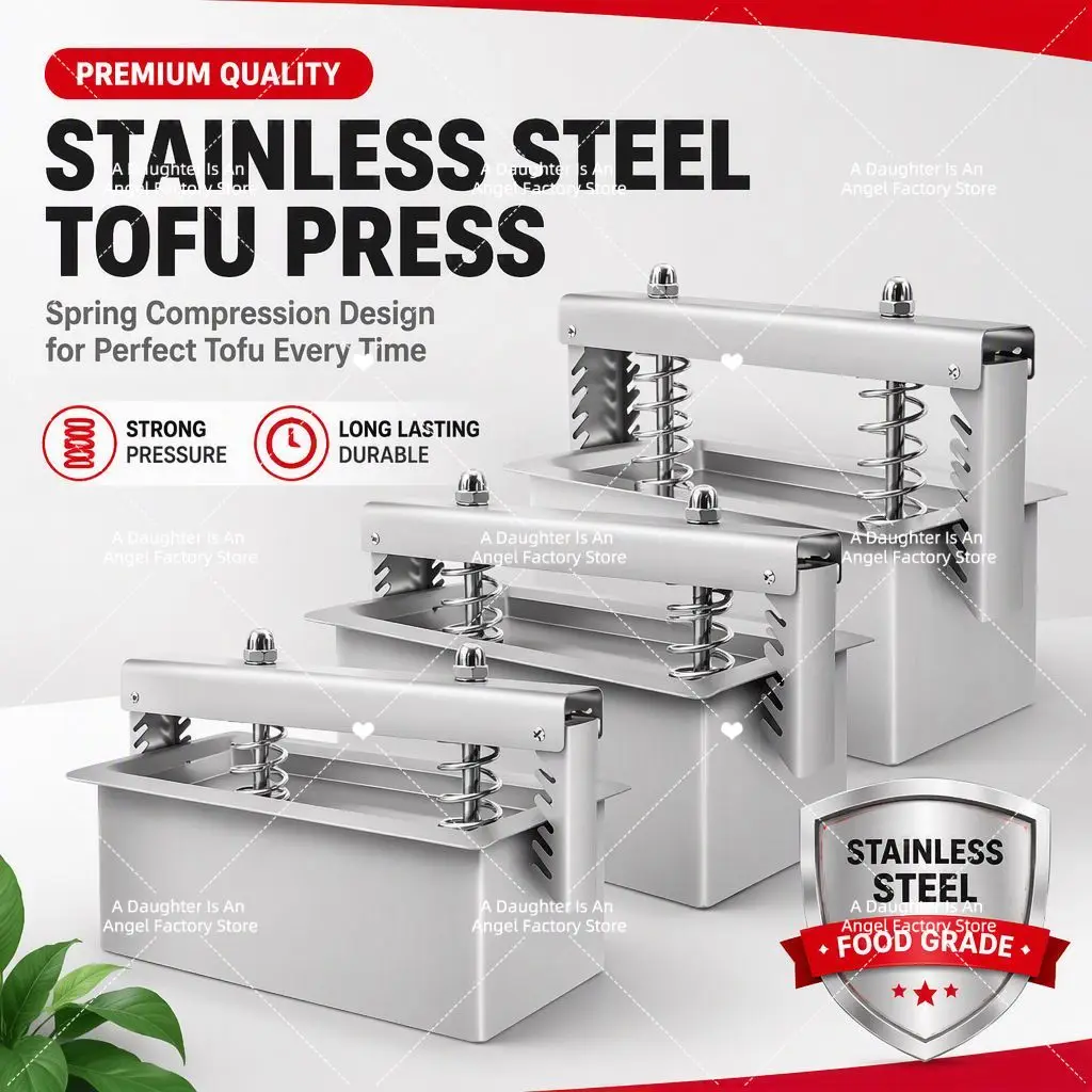 Stainless Steel Meat Pressing Mold, Double Pressure, Spring Ham, Bacon Making, Raw Meat Press Mold, 1.5kg, 2kg, 3kg, 4kg