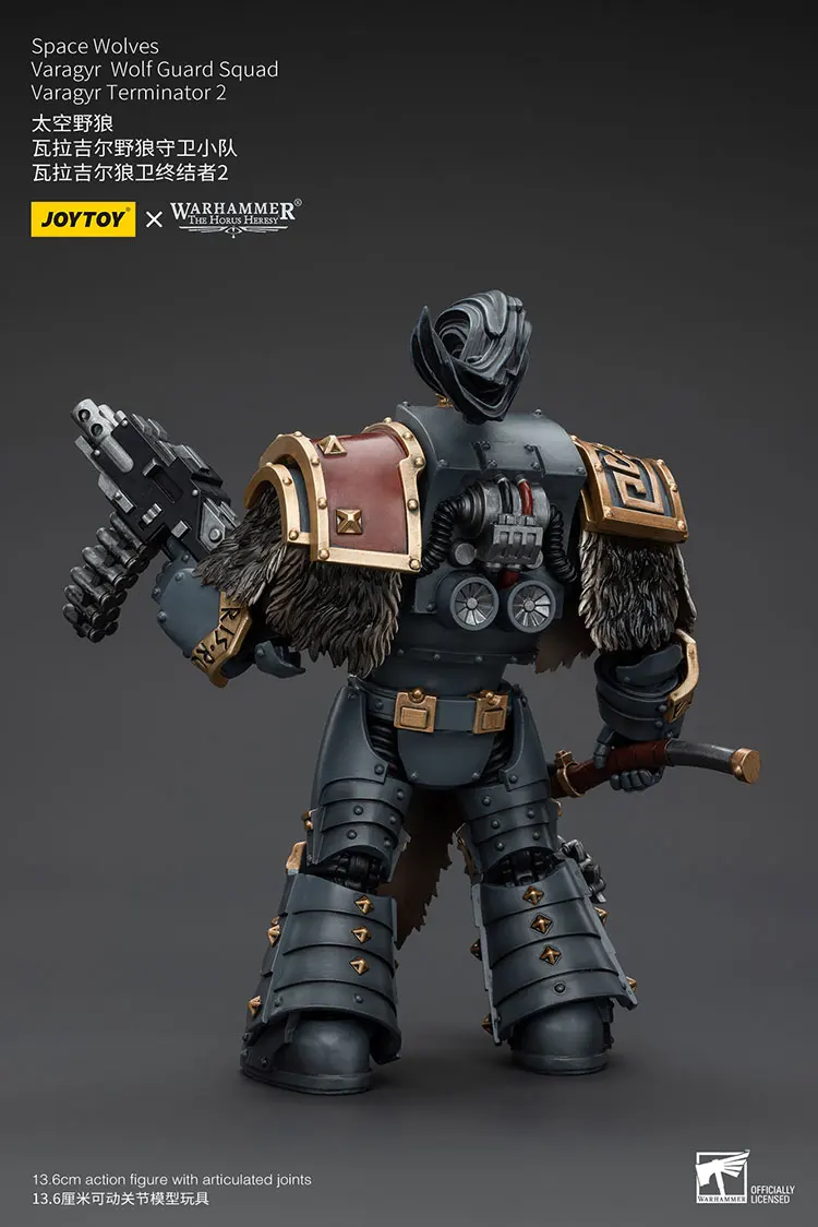

JOYTOY Warhammer "The Horus Heresy" Space Wolves Varagyr Wolf Guard Squad Varagyr Terminator 2 Action Figures Doll Collection