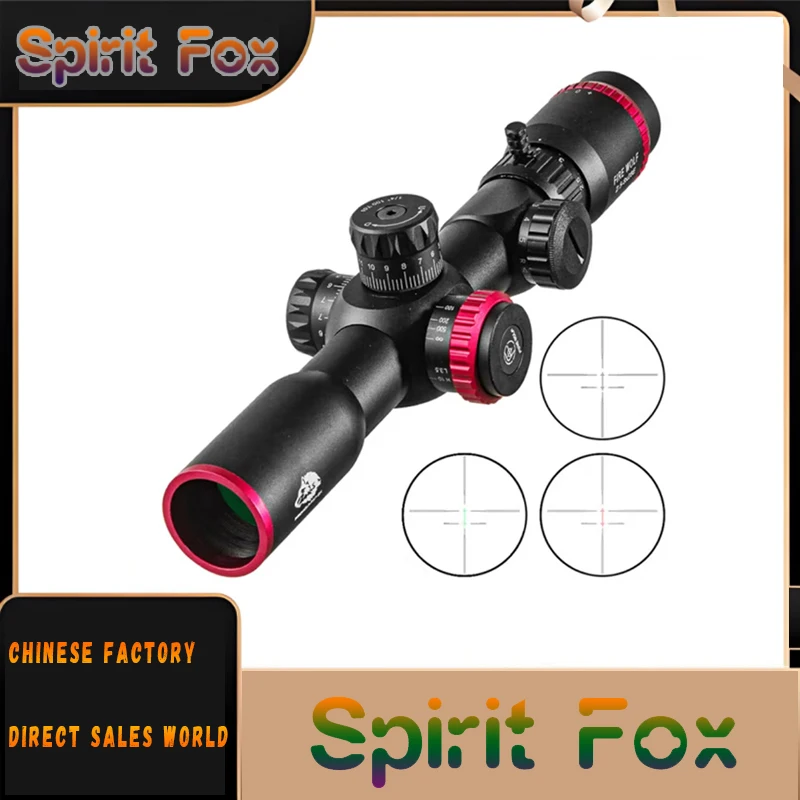 2.5-8X28 wide-angle thin-walled cross mirror high-definition, high impedance front precision outdoor telescope