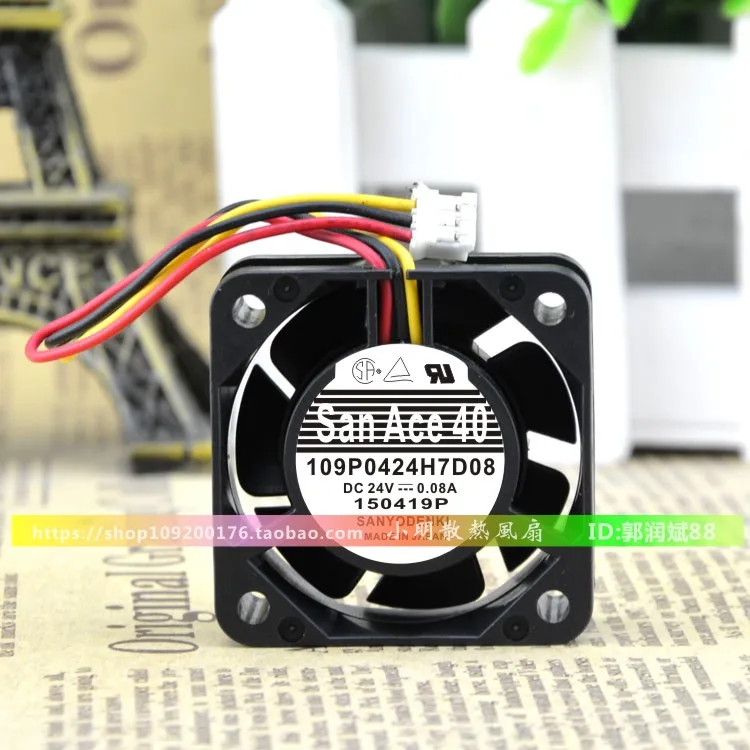 

NEW ORIGINAL 109P0424H7D08 A90L-0001-0441 24V 4015 40*40*15 mm COOLING FAN