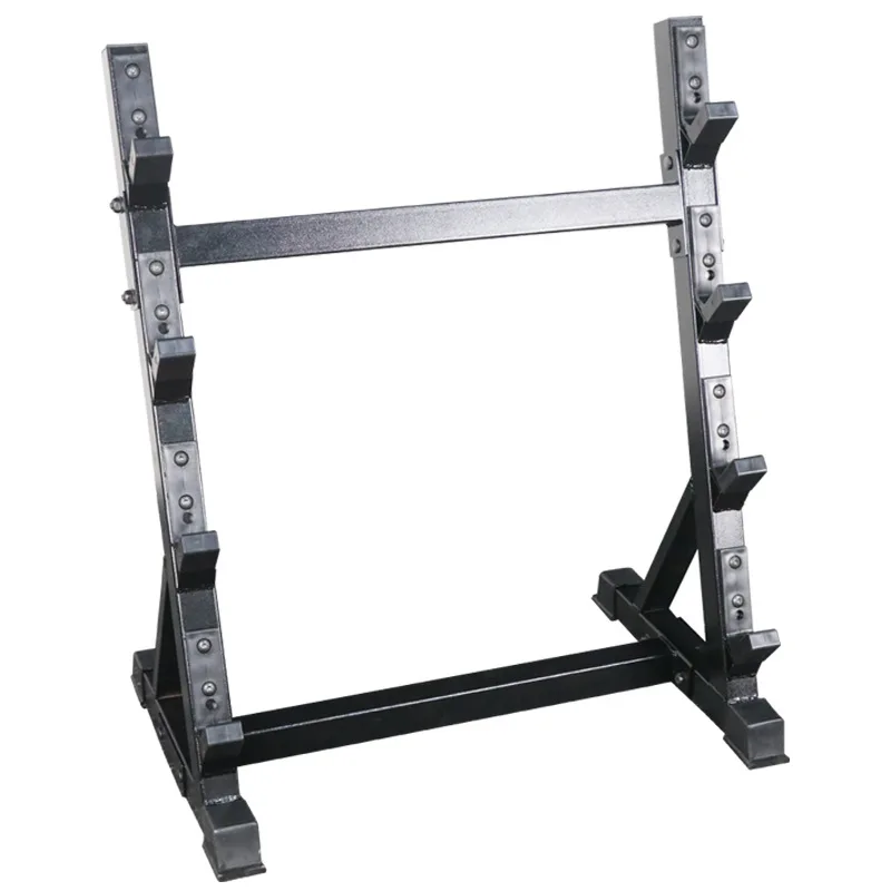 

4-Piece Barbell Bar Holder Bumper Weight Storage Rack