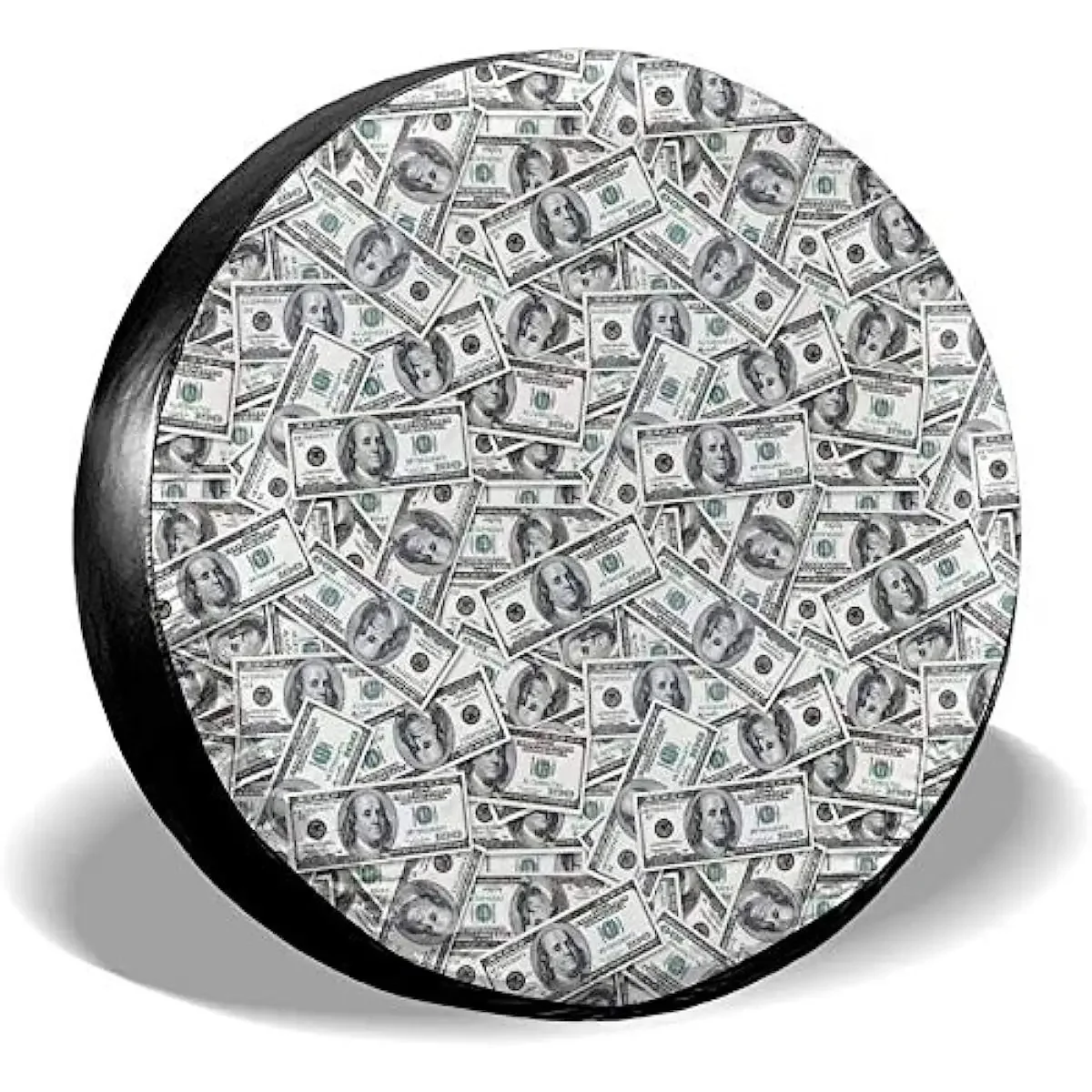 

Большое количество узоров в долларах США, чехол для запасного колеса, защита для колес, защита от воды, пыли, универсальный, подходит для внедорожника, грузовика, кемпера, путешествий