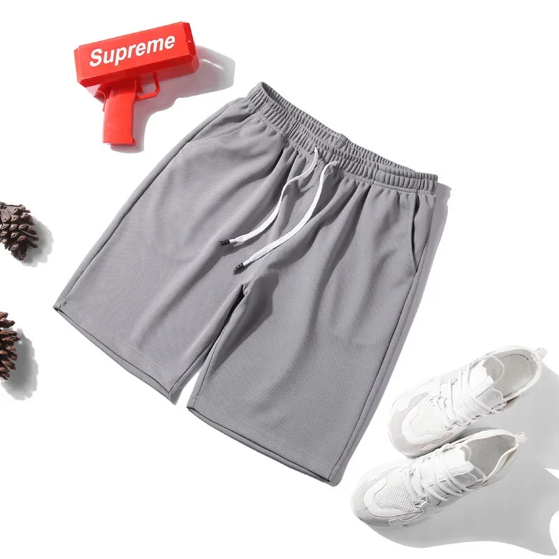 2025  Fitness sports Shorts Man Summer Gyms Workout Male Breathable Mesh shorts Quick Dry Beach Short Pants men Sportswear