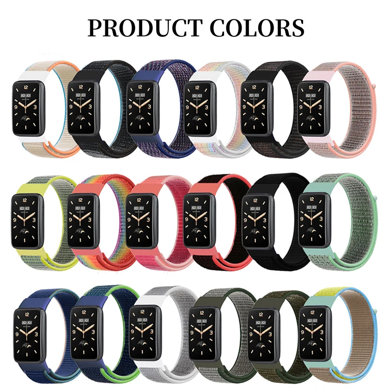 Nylon Strap For Xiaomi Mi Band 7 Pro Sports Smart Watch Band Replacement Bracelet for Xiaomi Band 7 Pro Wristband Strap