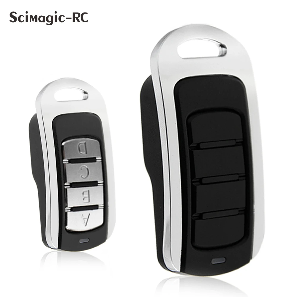 2PCS Multi Frequency 280-868MHz Garage Door Remote Control 300MHz 303MHz 315MHz 330MHz 433MHz 868MHz Clone Multi-Brand Keychain
