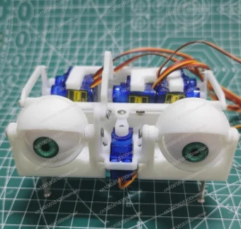 Picture 5: For Arduino Mobile Robot Biomimetic Eyes Robotics Science Experiment Boy Program Toy STEM Kit