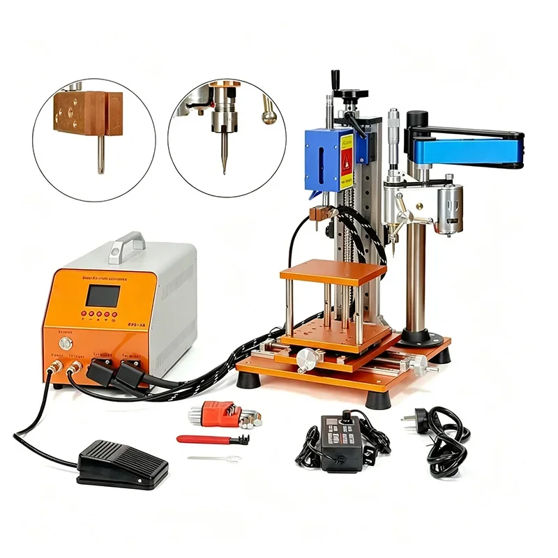 Desktop Pulse Hot Press Welding Machine, Mini Precision Pulse Soldering Machine for FPC Ribbon Cable