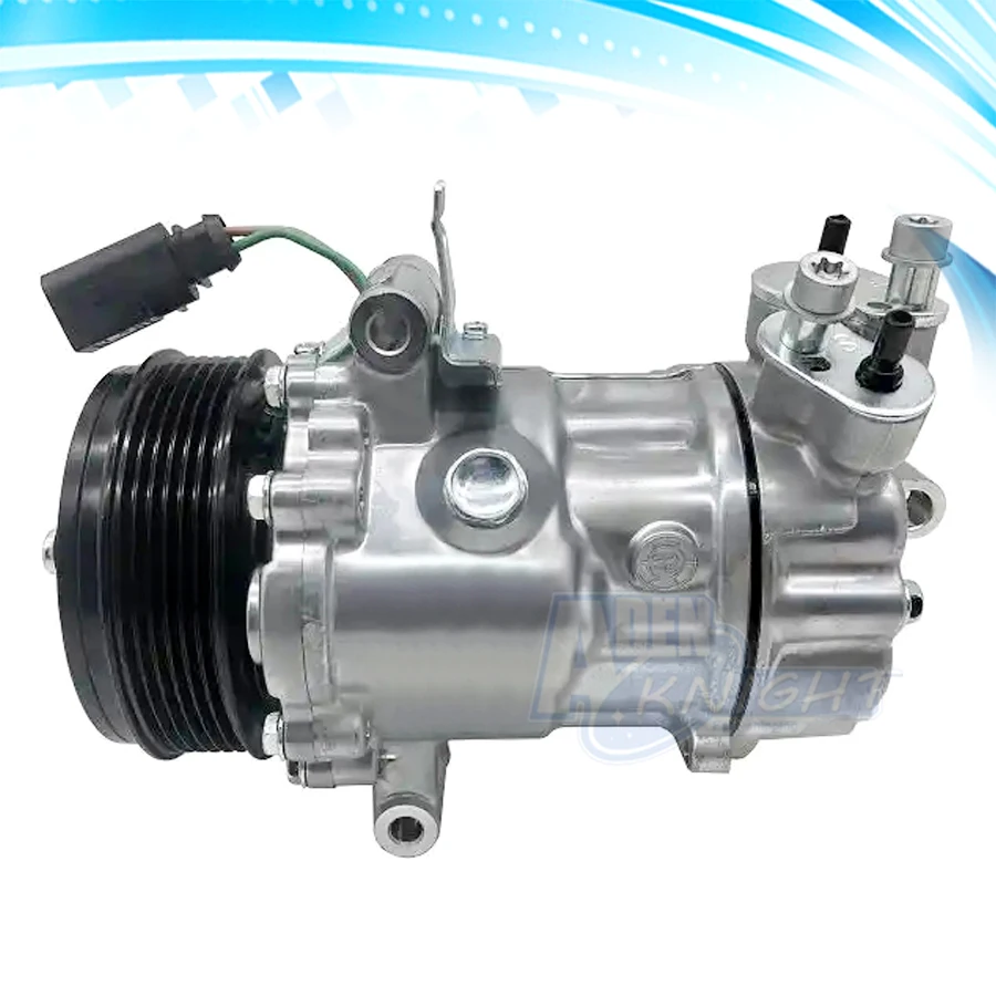 SD6V12 AC Compressor For Audi VW FOX GOL G4 POLO For SKODA FABIA ROOMSTER 6RF820803C 6R0820803B 5U0820803F 0053612353 0282909253