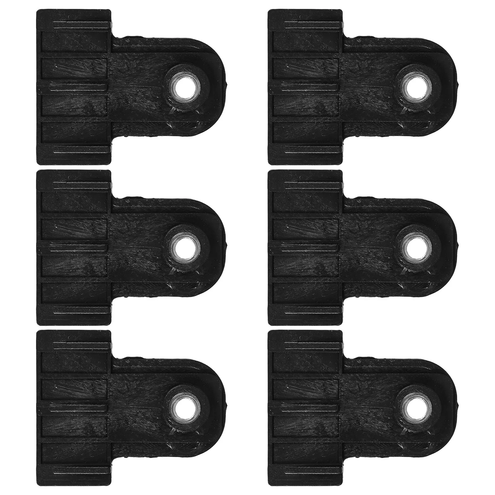 

6Pcs Window Door Regulator Clips Glass Channel Replacement Kit Black Durable Repair Replacement Buckle Channel Clamp