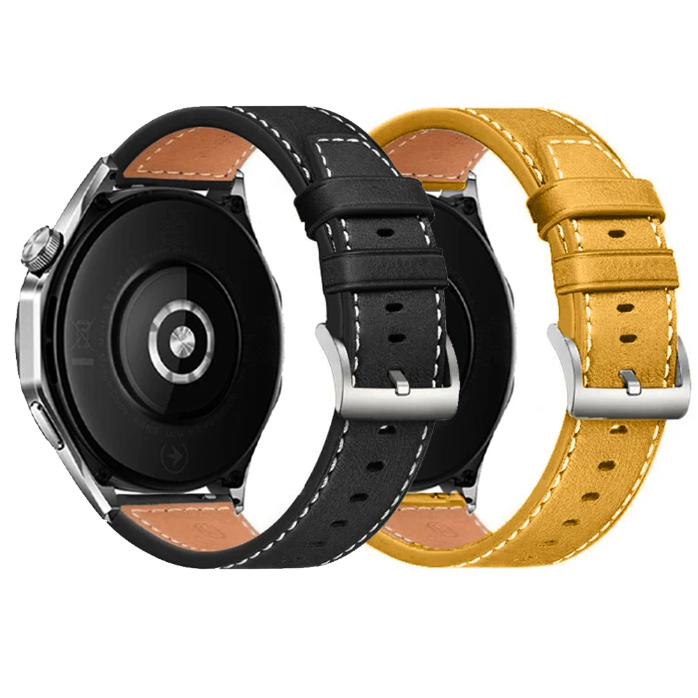 20mm 22mm Uhrenarmband für Huawei GT 5/4/3/2 Pro Band für Garmin Venu/Amazfit GTR GTS/Galaxy Uhr 7 LTE 6 5 4 3 Lederarmband