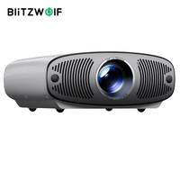 BlitzWolf BW-V11 Vision Projector with TV Licensed Fully Sealed Optical Engine 4K Support 1100 ANSI Lumens 1080P Projector