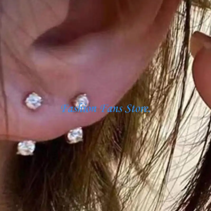  Pack of 8 Elegant Nose Rings Piercing Taper Set Stainless Steel Texture