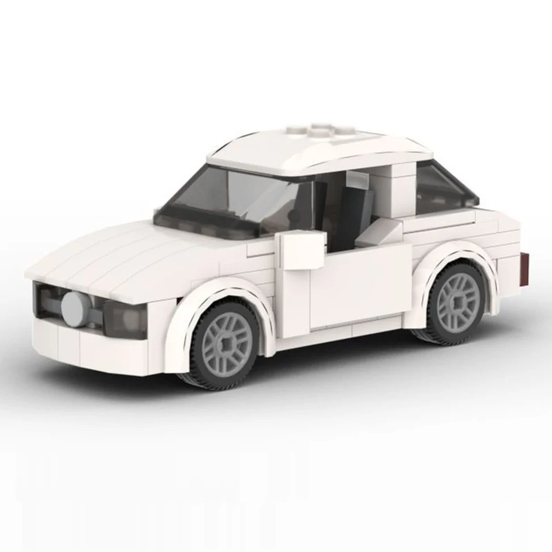 Speed Racing Car Model MOC Building Bricks A-Class Compact Sedan Modular Technology Gifts Holiday Assemble Children Toys Suit