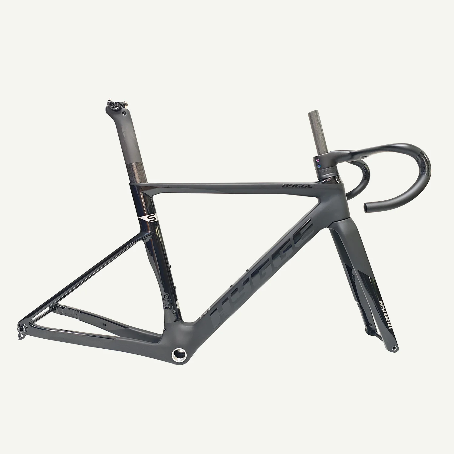 HYGGE エアロダイナミック EPS 成形カーボンフレーム MODEL S CARBON