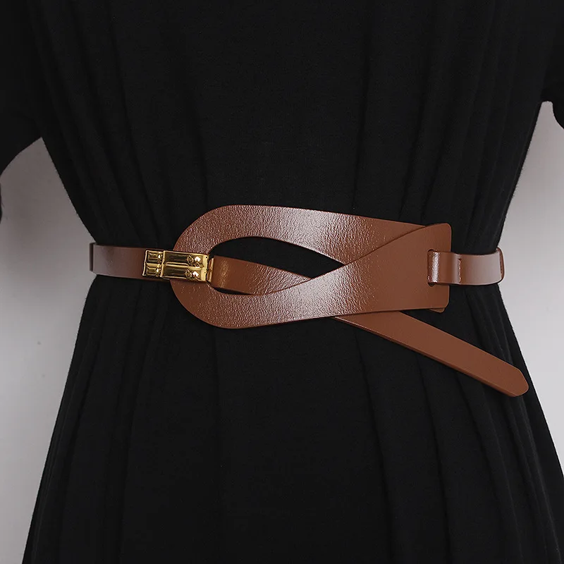 

Women Wide Decorative Waist Corset All-match Belt for Dress & Shirt