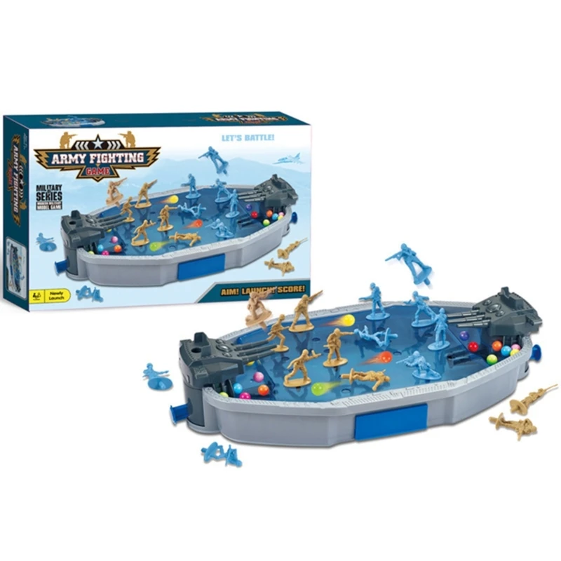 

Боевая игрушка морского пехотинца для двух игроков с безопасной сборкой, точной стрельбой и функциями повышения концентрации для