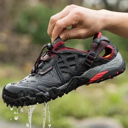 Outdoor sportowe buty turystyczne mężczyźni kobiety Trail Trekking buty wspinaczkowe wodoodporne trampki buty do wody