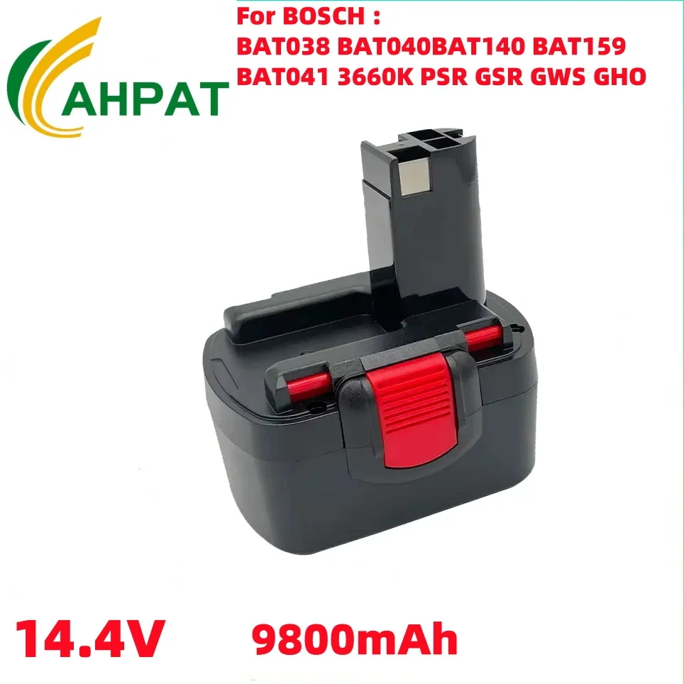 

For Bosch 14.4V 4800mAh Ni-MH BAT038 BAT140 BAT040 BAT041 BAT159 2607335275 2607335533 2607335534 2607335711 2607335465 26073356