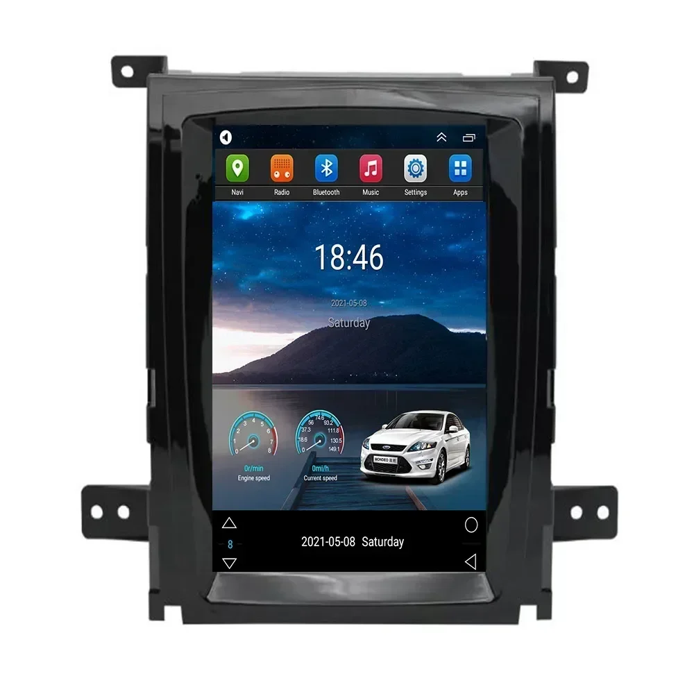 For Cadillac Seville STS SLS 2007 -2012 ​Android Car Radio Tesla Style 2Din Stereo Receiver Autoradio Multimedia Player GPS Navi