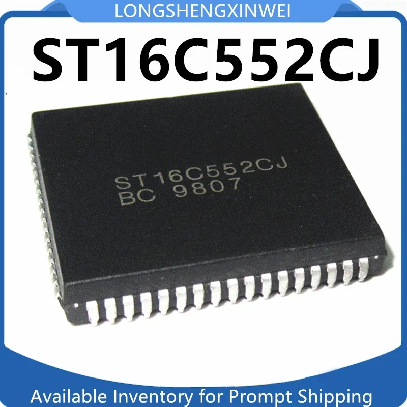 1PCS New ST16C552CJ ST16C552 PLCC-68