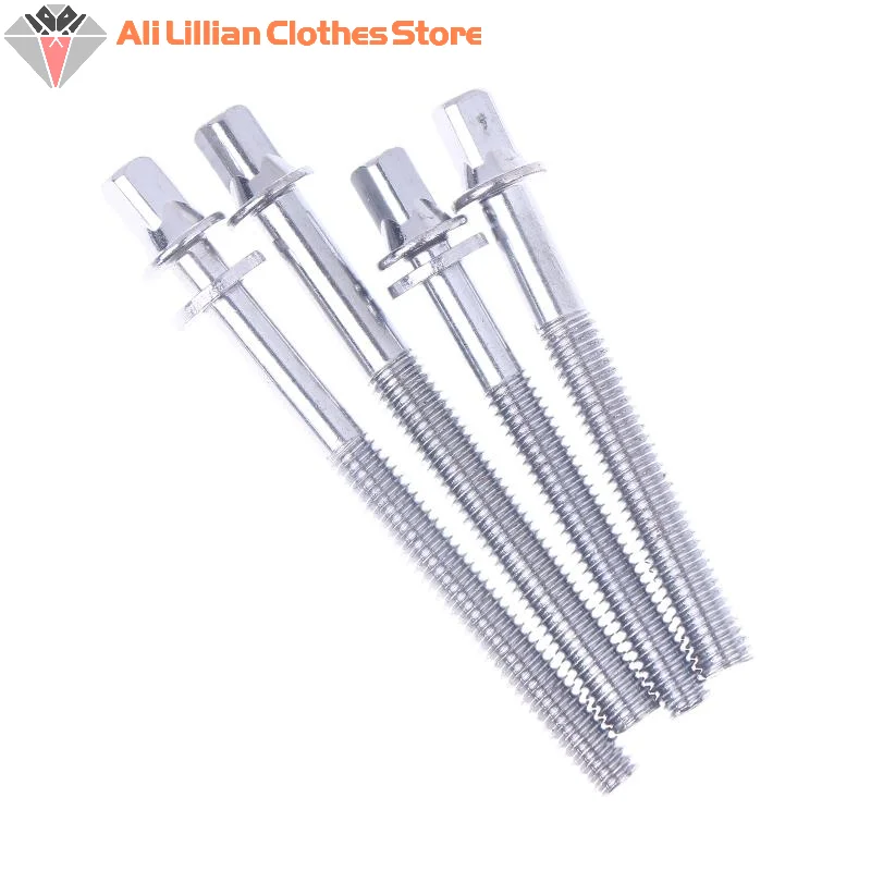 

New 12Pcs 5/6mm W/ Washers Drum Lug Screws Drum Screws Drum Tension Rods Drum Lug Bolts Strong Drum Screw For Jazz Drums Repair