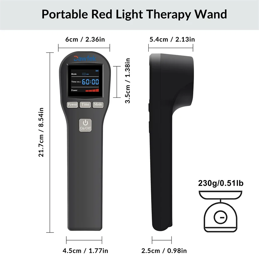 Dispositivo profissional de terapia a laser infravermelho frio, Dog Cold Therapy, Aliviar a dor no calcanhar e desconforto de animais de estimação, Classe 4, 808nm