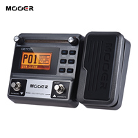 MOOER GE100 Guitar Multi-effects Processor Effect Pedal with Loop Recording(180 Seconds) Tuning Tap Tempo Rhythm Setting Scale