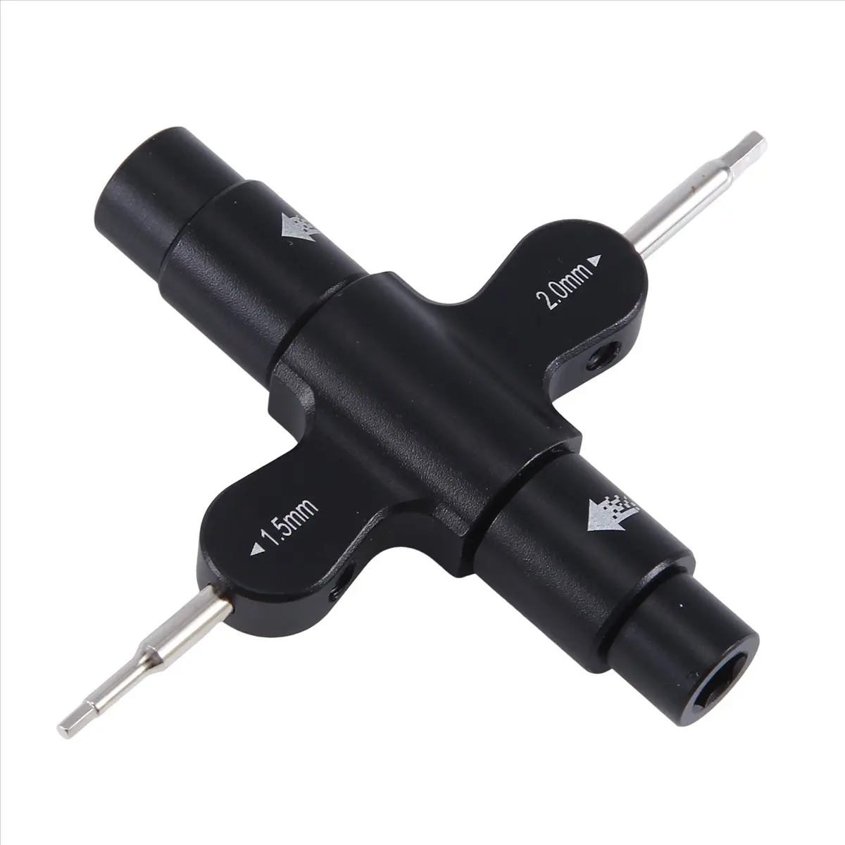 Super Quick Release Wrench M5//M3 Wrench 1.5mm/2.0mm Hexagon Screwdriver Quick Release Propeller Motor Prop Tool-ABAM