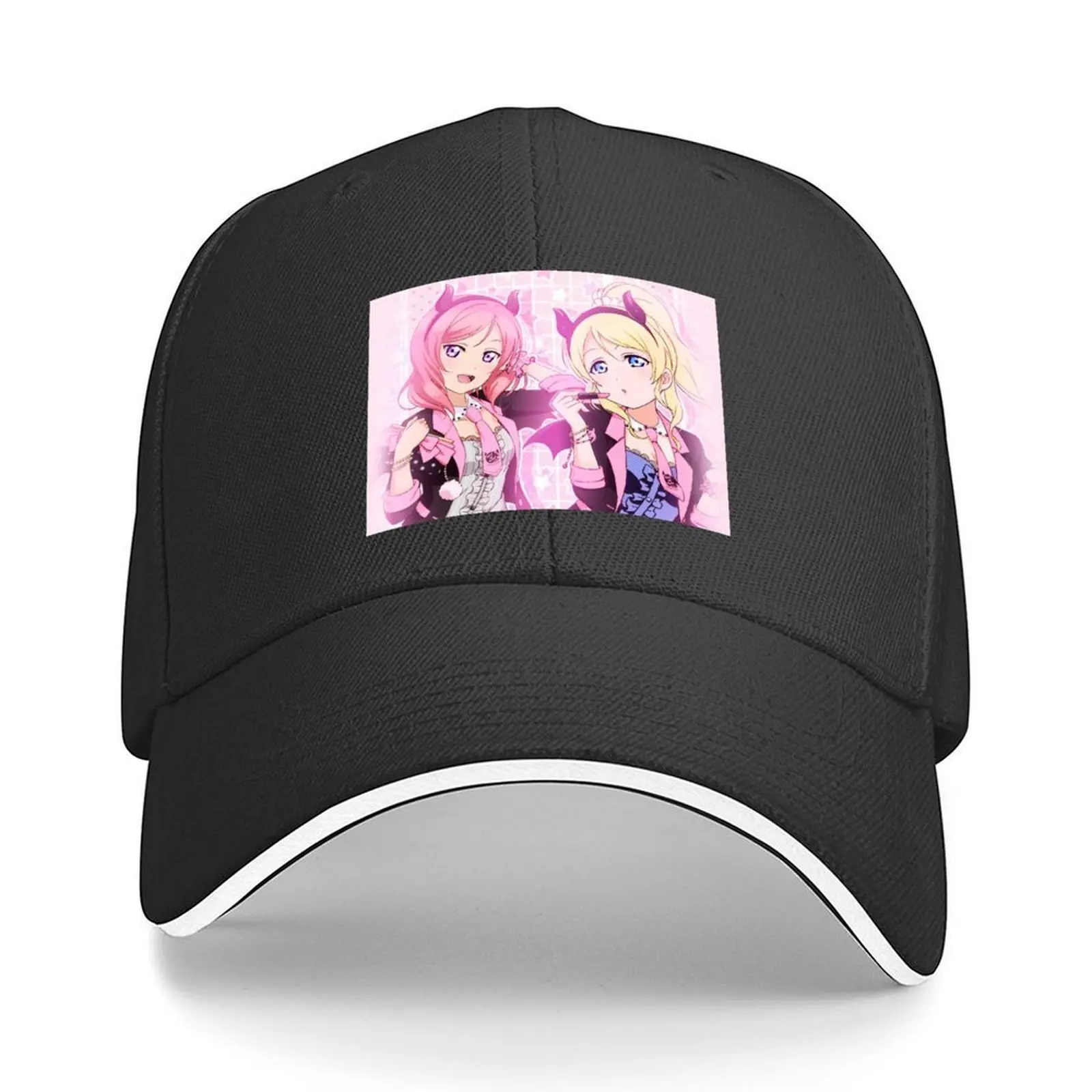 

Eli & Maki (｀ ′ )Ψ Baseball Cap beach hat Thermal Visor Custom Cap Snapback Cap Women's Beach Visor Men's