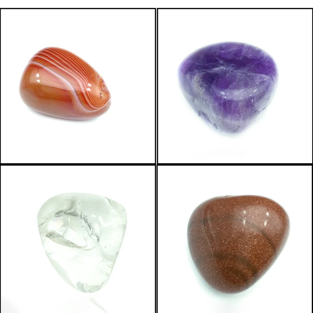 

1Set Energy Stones Chakra Healing Crystals Colorful Gemstone Polished Natural Stones for Meditation Yoga Soothing