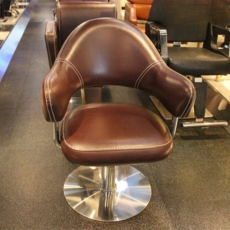 Minimalist Japanese Style Hairdressing Chair Hair  Dedicated Hair Cutting Chair Lift High-End  Hairdressing Chair