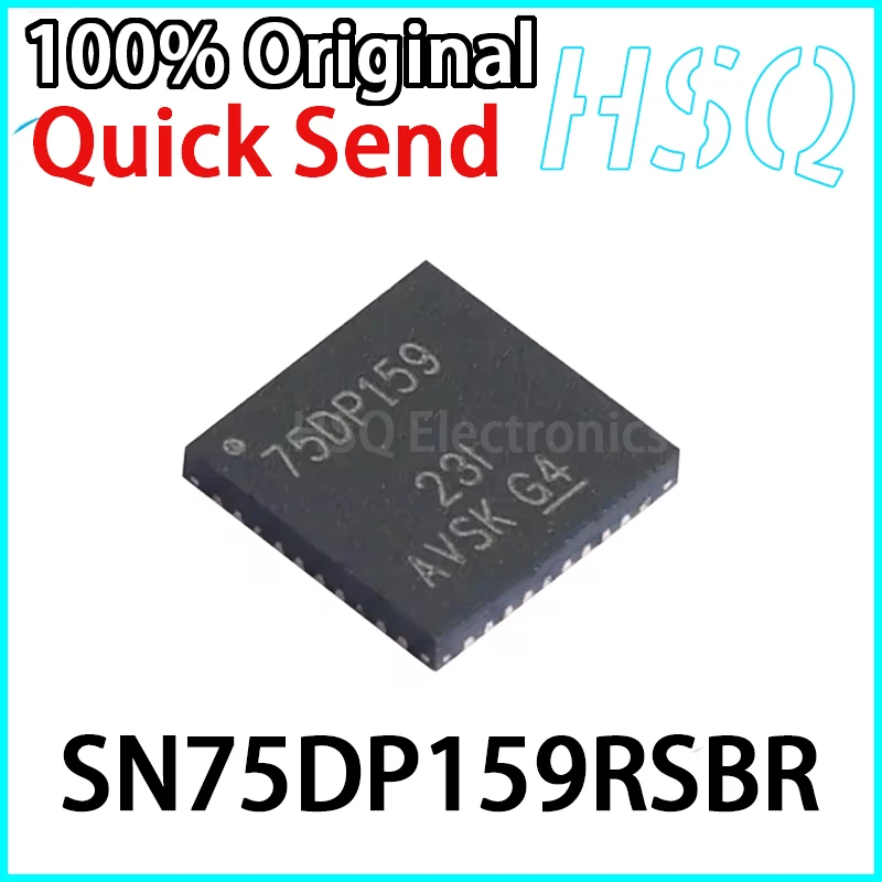 

1PCS New Original SN75DP159RSBR Silk Screen 75DP159 QFN40 Deserializer IC