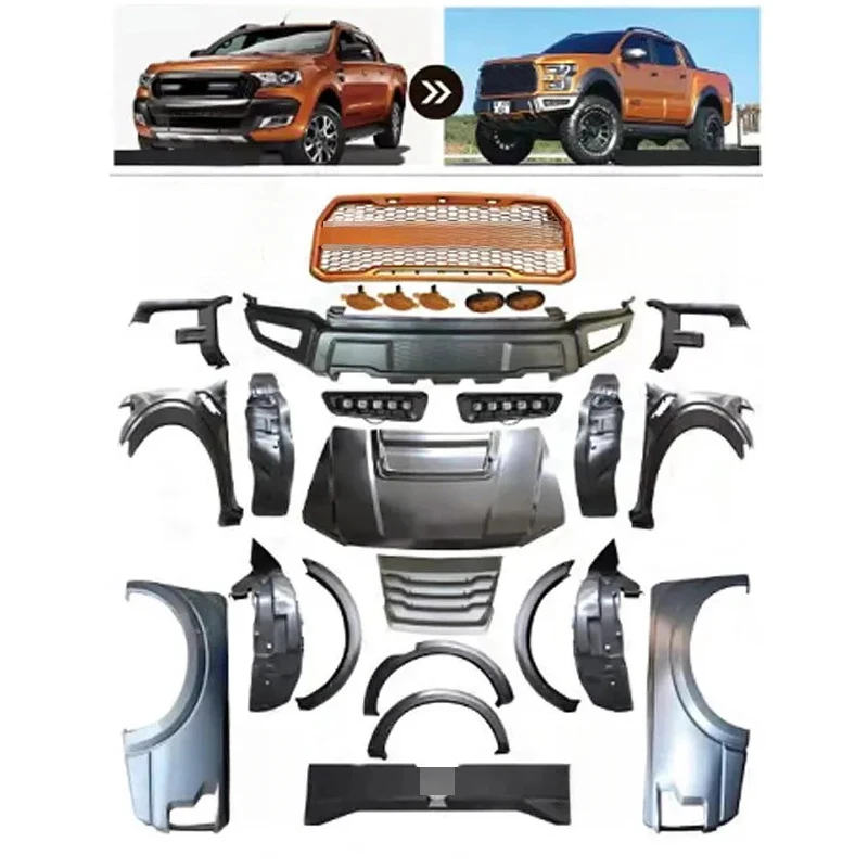 High Quality Hot Selling New Style Auto Spare Parts Body Kit RANGER Upgrd To F0 RAPTOR Sports