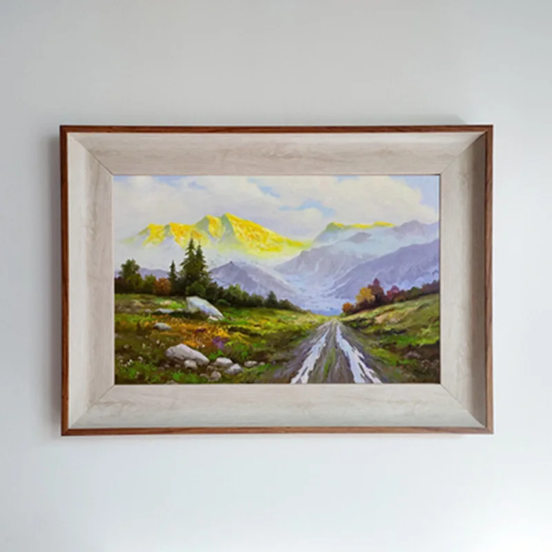 

Diamond Painting Picture Frame Display Modern Resin Hanging Wall Photo Frame Square Crafts Photography Quadro Home Decor