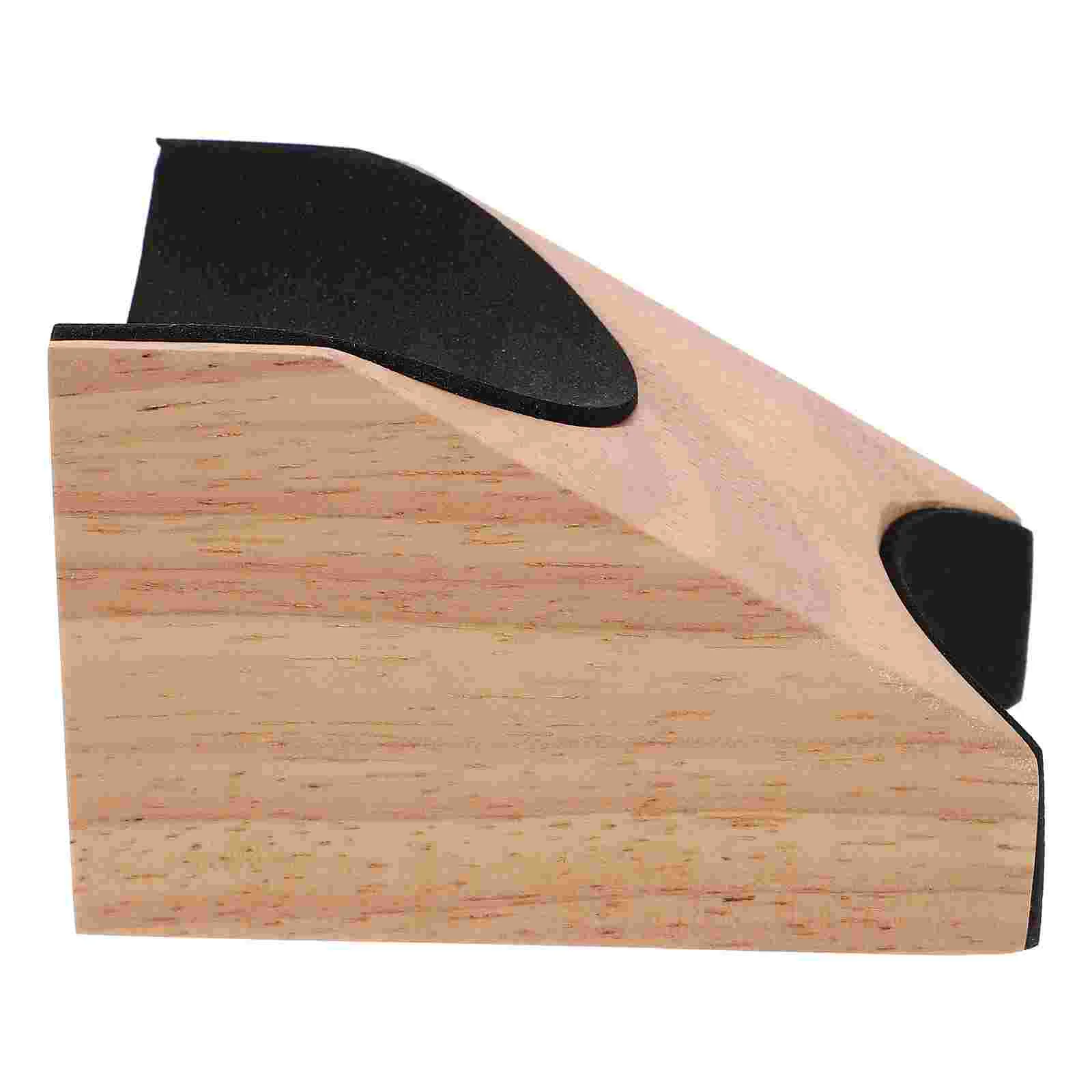 1 pz supporto per supporto per culla per poggiatesta per chitarra in legno per accessori per aula in studio di pulizia per chitarra ukulele