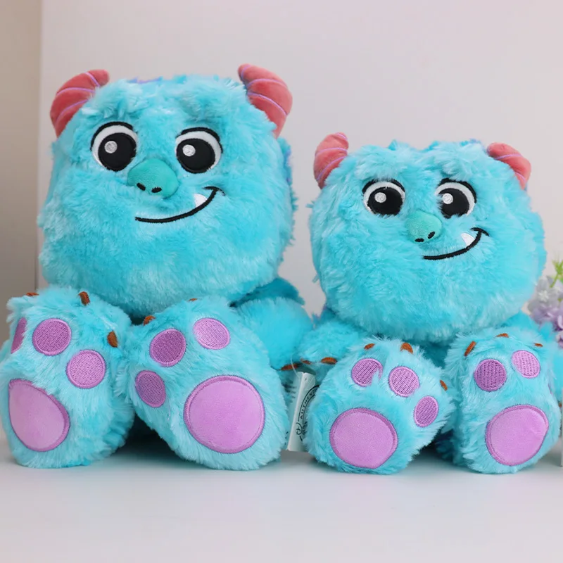 Monsters, Inc. Mike And Sulley Plush Toys Set Disney Wazowski Stuffed Doll Cute Monsters University Sully Birthday Gift For Kids