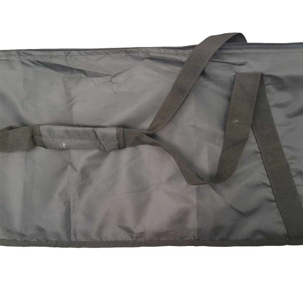 182cm PortableSki Bag Waterproof Polyester Ski Board Zippered Carrying Case with Easy-Carry Handle