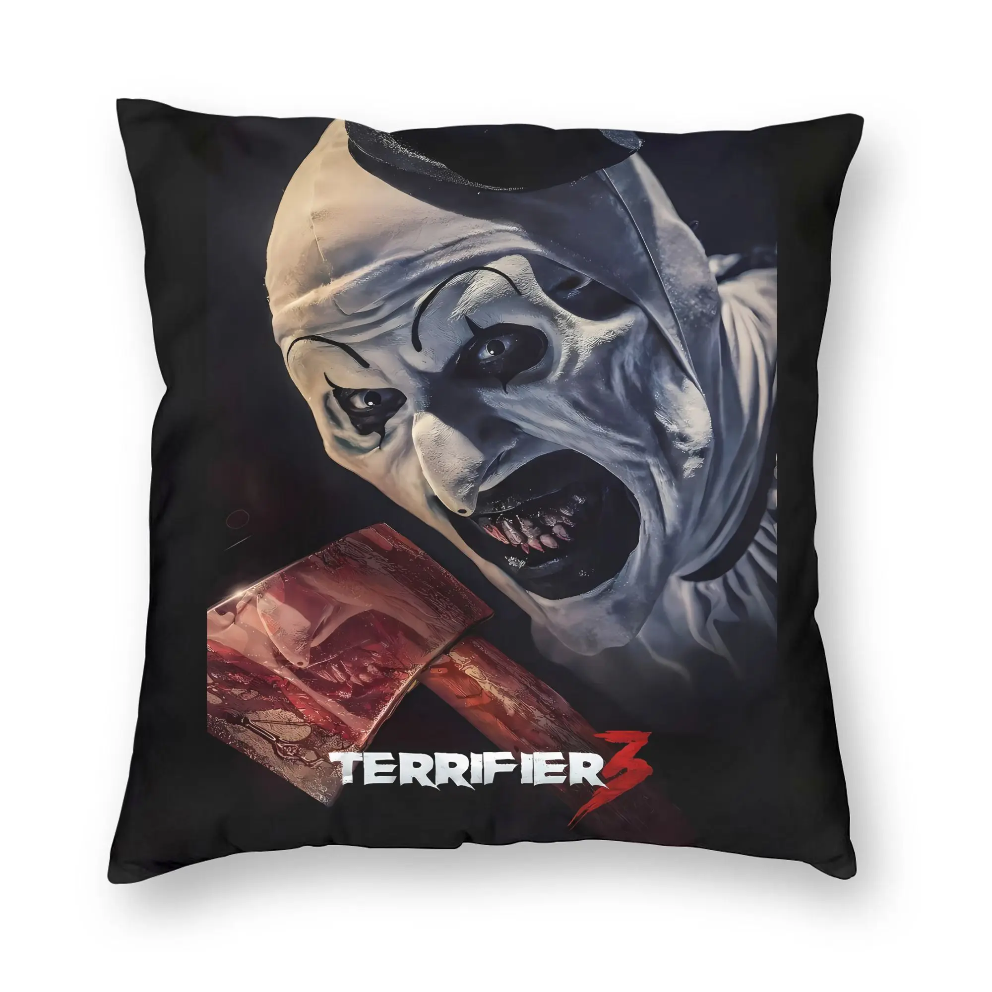 Terrifier Movie Pillow Case  Comfy Pillow Cover Fashion Pillowcases For Chair Sofa Home Decor