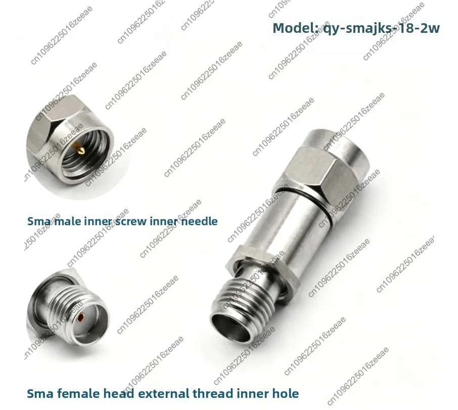18g2w coaxial attenuator, standing wave ratio 1.35, signal attenuation head 10/20/30db, power 2w