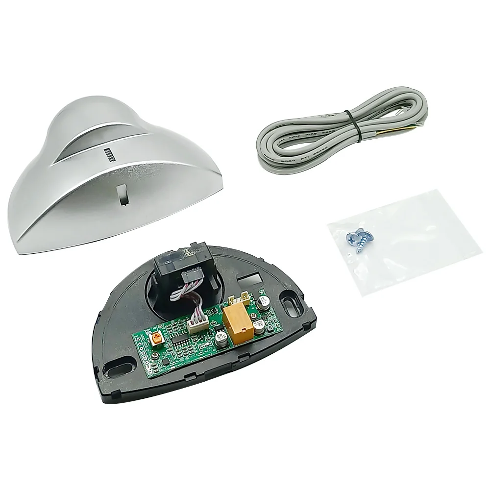 Sensor de movimiento por microondas, Detector de Radar con cable de 24.125GHz para puerta automática, ascensor, empresa, supermercado y Aeropuerto, AC12-36V