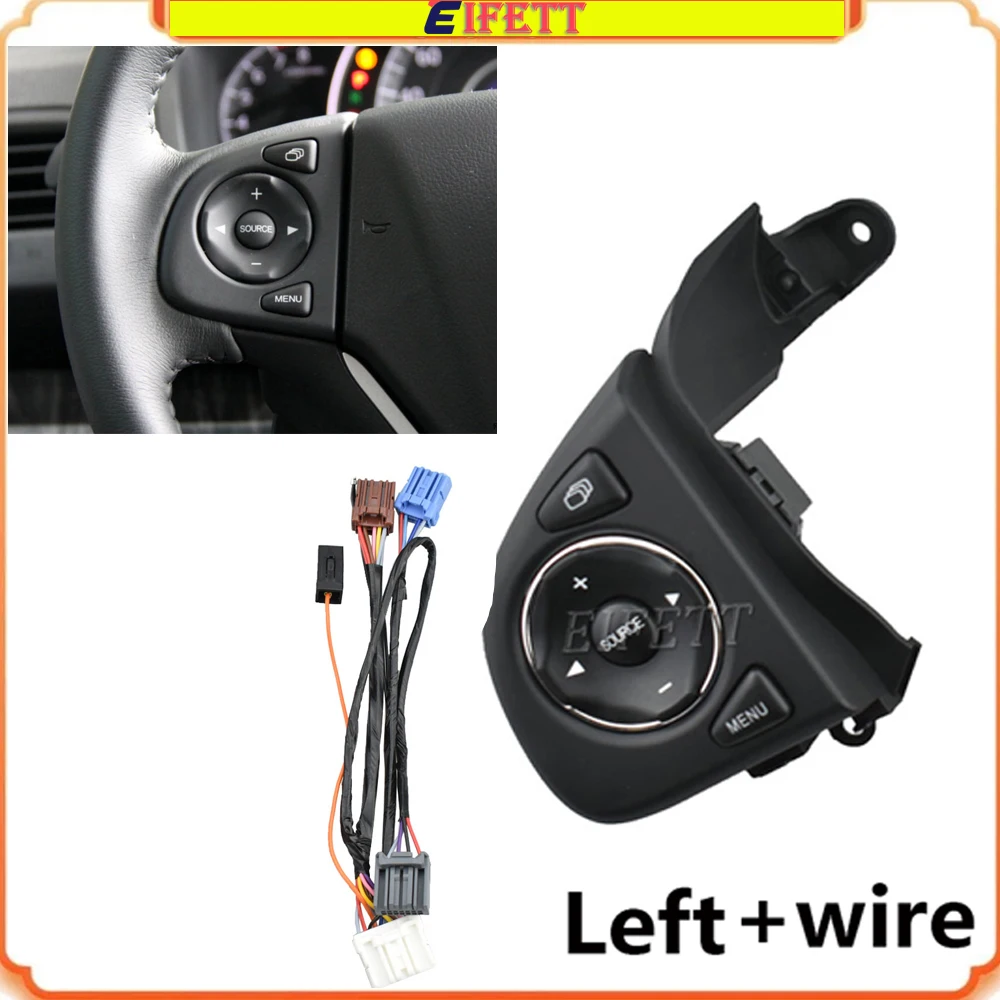 

Высококачественная многофункциональная кнопка управления аудиосистемой и круиз-контролем на руле для Honda CRV 2012-2016 годов выпуска