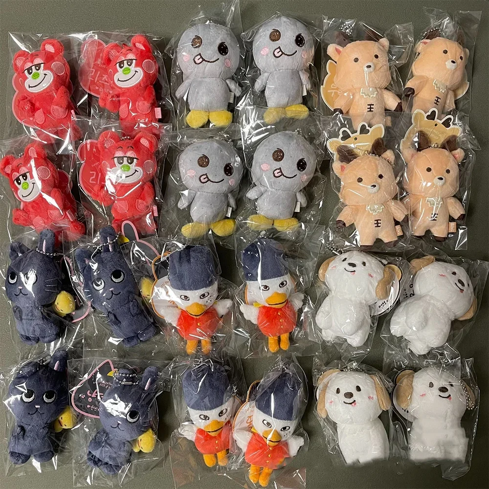 10 سنتيمتر KPOP RIIZE دمية صغيرة قلادة WONBIN SOHEE المفاتيح عيد الحب المنبثقة مخزن حقيبة قلادة SeungChan ANTON المشجعين جمع