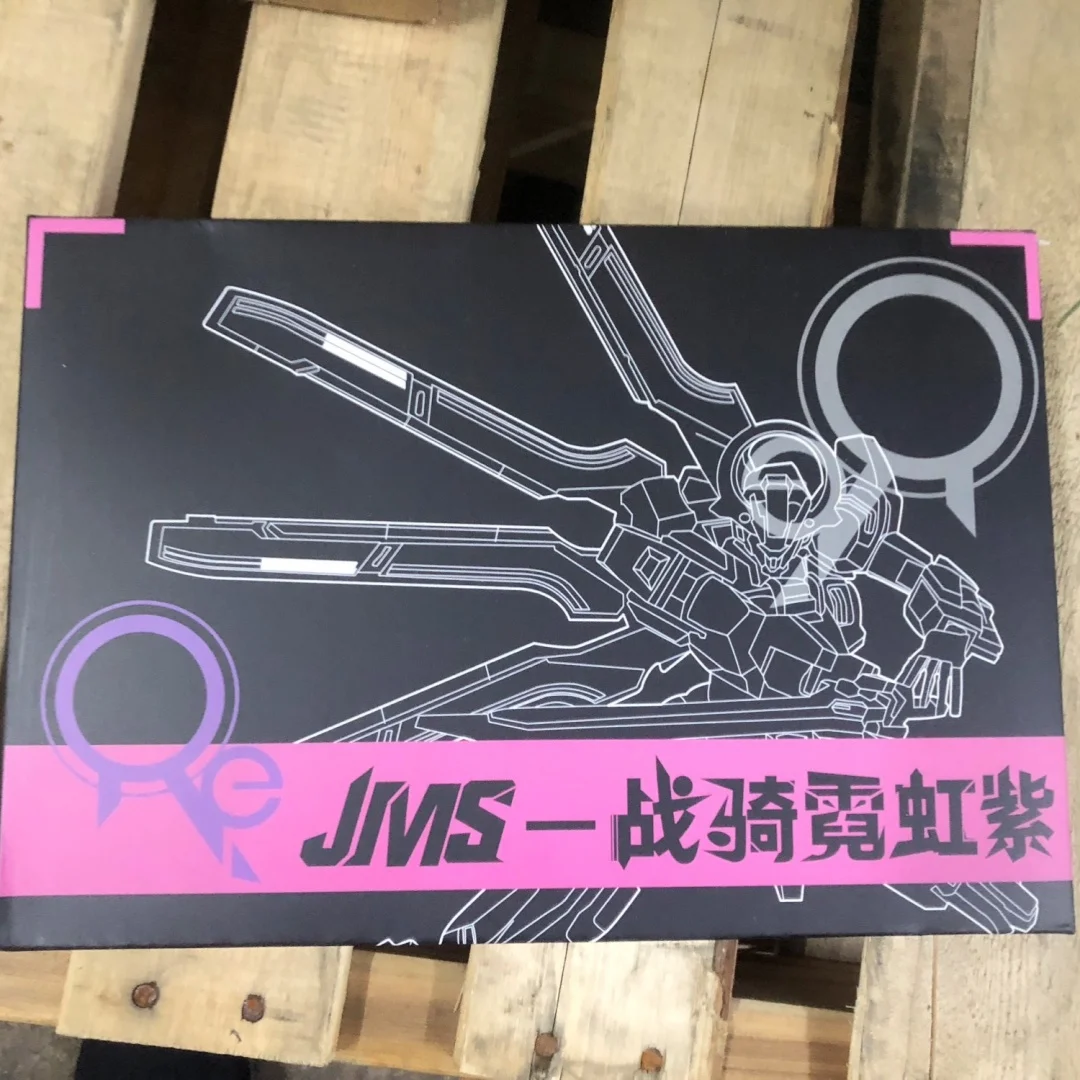 Hot Jimoshe Jms 모델 Hg 1/144 Schwarzette 네온 퍼플 조립 모델 고품질 소장 로봇 키트 모델 어린이 장난감 선물