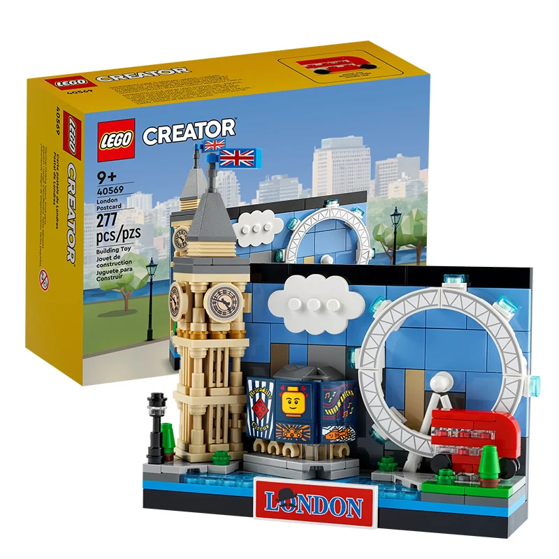 

LEGO Creative Versatile Series 40569 London Postcard Boys and Girls Children's Puzzle Building Toy Gift